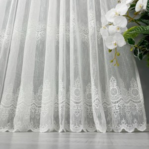 Perdea Eforia din IN Brodat - 500cm x 232cm , Rejansa pt. bara , Ivoire