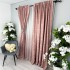 Draperie din Jacquard model Nisip, 140cm latime x 260cm înălțime, cu TIV LAT, Roz pudra [2]