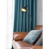 Draperie Blackout din catifea Turquoise, latime 3 m, inaltime 2,7m, cu rejansa pt sina [3]