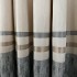 Set 2 Draperii Line , 300cm x 232cm , Rejansa pt. bara ,  Crem cu Gri [4]