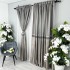 Draperie Simplicity, tip panou 3m x 232cm , Rejansa pentru bara, Gri inchis [2]
