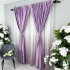 Draperie Soft Touch, cu Aspect Fin și Tenta Satinată, 140cm latime x 260cm înălțime, cu TIV LAT, Lila [5]