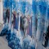 Perdea pentru copii din matase, Frozen, 5m latime x 232cm inaltime , rejansa pentru bara  [5]