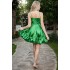 Rochie din Satin Verde Moniq [6]