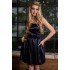 Rochie din Satin Bleumarin Luisa [2]
