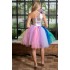 Rochie cu corset si tulle, Rainbow, Baby Doll [4]