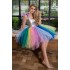 Rochie cu corset si tulle, Rainbow, Baby Doll [5]