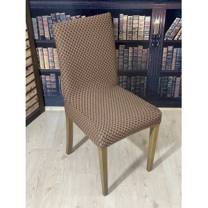 Set 6 huse universale pentru scaun, Cappucino