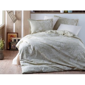 Lenjerie de pat ranforce Clasy king size TOKYO V2