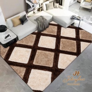 Covor 150x230cm pentru Dormitor si Living, Bej - Maro Covor 150x230cm pentru Dormitor si Living, Bej - Maro