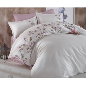 LENJERIE DE PAT SATIN BRODAT 6 PIESE (LARE V2)