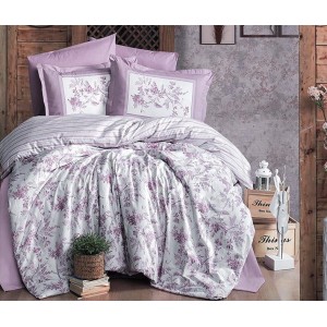 Lenjerie de pat ranforce Clasy king size (MONTERA V1)