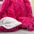 Patura Super Pufoasa CoCoLiNo, FLUFFY, cu blanita, 200x230cm, Fuchsya [3]