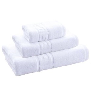 Set 3 Prosoape din 100% Bumbac Pakistanez, 30x50cm, 50x90cm ai 70x130cm, Alb Set 3 Prosoape din 100% Bumbac Pakistanez, 30x50cm, 50x90cm ai 70x130cm, Alb