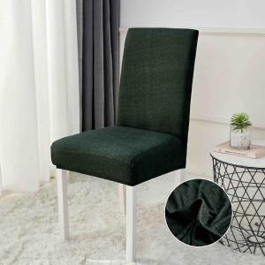 Set 6 huse universale pentru scaun, ELASTICE, Jojo Home, Verde smarald Set 6 huse universale pentru scaun, ELASTICE, Jojo Home, Verde smarald