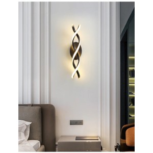 Aplica LED RFAN, Model B116, 3 Tipuri De Lumina, 36W, Negru