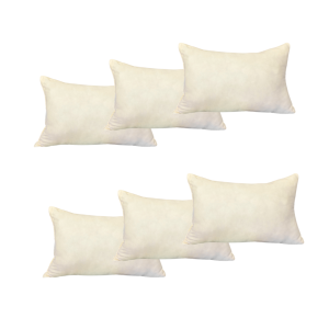 Set 6 perne dreptunghiulare 50x70cm Emboss (4+2 GRATIS), Fabricate in Romania, model uni, crem