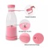 Mini Blender portabil - Smoothie & Shake, incarcare usb 6 Lame otel Inoxidabil, 420 ml [8]