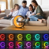 Lampa LED 16cm cu Boxa Bluetooth, incarcator Wireless, Lumini RGB Și Ceas Integrat [8]