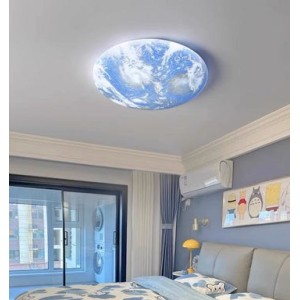 Plafoniera LED RFAN, Model Pamant, 48W, Trei Tipuri De Lumina