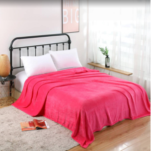 Patura pufoasa cocolino 200x230cm, 240g/mp, Fuchsia