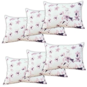 Set 6 perne dreptunghiulare 50x70cm Emboss (4+2 GRATIS), Fabricate in Romania, model cu flori