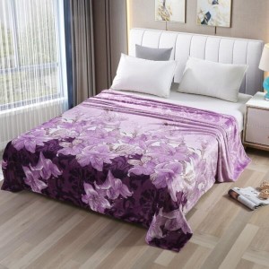 Patura CoCoLiNo, 195x210cm, Mov, crini