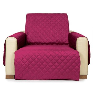 Cuvertura matlasata fotoliu, mov