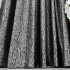 Set 2 bucati Draperie Simplicity, tip panou, Negru cu Gri, 3m latime x 2.32m inaltime, cu rejansa pentru bara [4]