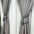 Set 2 bucati Draperie Lines, tip panou 3 metri latime , Gri Silver- 3m latime x 232 m inaltime , rejansa pt. bara  [7]