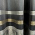Set 2 Draperii Lines, tip panou 300cm x 232cm, Rejansa pt bara, Negru [3]