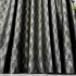 Set 2 Draperii Lines, tip panou 300cm x 232cm, Rejansa pt bara, Negru [4]