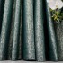 Set 2 Draperii Simplicity, tip panou , Verde cu Auriu - 3 metri latime x 2.32 inaltime, rejansa pt. bara  [4]