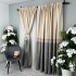 Set 2 Draperii Simplicity, tip panou 3 metri latime x 232cm inaltime x rejansa pt bara, Crem cu Gri [2]
