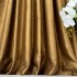 Draperie Soft Touch, cu Aspect Fin și Tenta Satinată, 140cm latime x 260cm înălțime, cu TIV LAT, Maro Bronz [4]