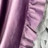 Draperie din catifea, cu volanase, Lila, 200cm latime x 2.4m inaltime, cu rejansa pentru sina [7]