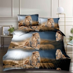 Lenjerie pat dublu, 4 piese, IMPRIMEU 3D Multiplicat Multiplicat, Microfibra, Maro, lei Lenjerie pat dublu, 4 piese, IMPRIMEU 3D Multiplicat Multiplicat, Microfibra, Maro, lei