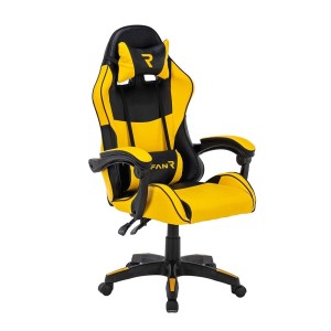 Scaun de gaming, Tron Thrones, Boc-730, Galben/Negru