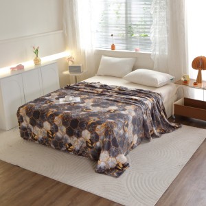 Pătură Super Soft Cocolino, 200x230 cm – Răsfăț absolut în zilele reci, Gri, fagure