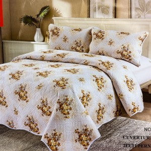 Cuvertură Pat Dublu, 3 Piese, Bumbac 100% Imprimat – Calitate Premium, cu Imprimeu Durabil, cod CSA-CV44 Cuvertură Pat Dublu, 3 Piese, Bumbac 100% Imprimat – Calitate Premium, cu Imprimeu Durabil, cod CSA-CV44