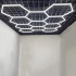 HoneyComb LED RFAN, 11 X Hexagon, Lumina Rece, 6500K, 368W [5]