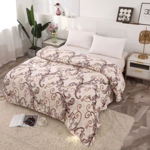 Patura pufoasa cocolino 200x230cm, 240g/mp, Bej, model oriental