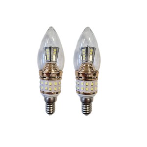 Set 2 X Becuri LED RFAN, E14, Lumina Calda, 3000K, 12W