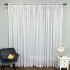 Perdea Aura din IN Brodat - 600cm x 240cm, Tiv lat, Alb [3]