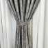 Set 4 bucati Draperie VENTI V2 din Jacquard model Nisip, GRI INCHIS, 1.4m latime x 220cm inaltime, cu rejansa pantru sina [9]
