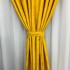 Set 2 Draperii VENTI V1 din Jacquard model Nisip - 200cm x 240cm, Tiv lat ,GALBEN [9]