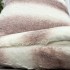 Perna decorativa, din blanita, Luxury Furr, Roz cu Alb [3]