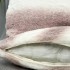 Perna decorativa, din blanita, Luxury Furr, Roz cu Alb [4]