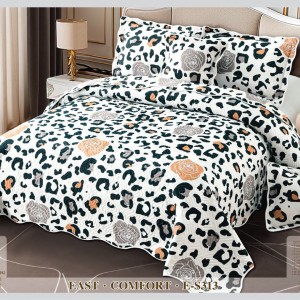 Cuvertură Pat Dublu, 5 Piese, Bumbac 100% Imprimat – Calitate Premium, Exact ca în Poză, cu Imprimeu Durabil, Alb, Negru, animal print, trandafiri Cuvertură Pat Dublu, 5 Piese, Bumbac 100% Imprimat – Calitate Premium, Exact ca în Poză, cu Imprimeu Durabil, Alb, Negru, animal print, trandafiri