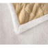 Patura CoCoLiNo tip Tricotaj cu blanita, 200x230cm, Bej [3]